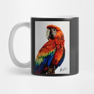 Red Parrot Mug